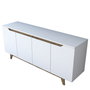 Hanah Home Consola GD102 - 1874 Blanco y nogal